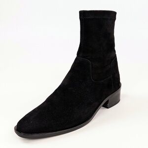 Aquatalia Fallan Suede Waterproof Ankle Boots Booties